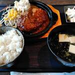 筑前屋 - ハンバーグ定食