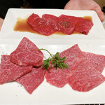 横浜焼肉kintan - 本日の赤身3種盛り