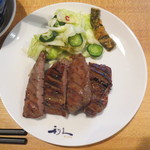 Gyuutan Sumiyaki Rikyuu - 牛タン定食　メイン