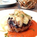 アロッサ - チーズハンバーグ・ローストオニオン