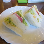 マルキ喫茶 - 美味しそうなサンドイッチ！　