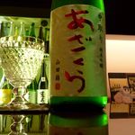 銀の雪 - あざくら純米吟醸中取り