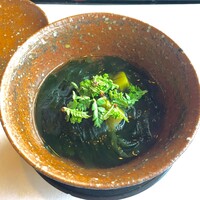 行楽庵 - 炊き合わせ〜筍・わかめ・木の芽