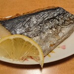 馬酔木 - 太刀魚塩焼き