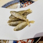 温石 - 鯵？信じられないほど軽く清らか。甘みも。