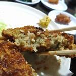 新橋やきとん - BIGメンチカツ定食