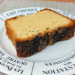 サンデーベイクショップ - コーンミールアーモンドブレッド
      ほろほろした食感 朝ごはんにいい感じ