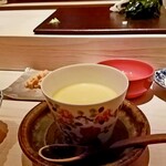 たかおか - 鮟肝　(千葉・銚子)　この茶椀蒸しが、私の基準。
