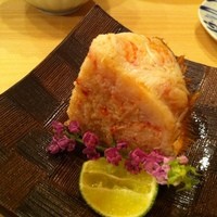 木挽町 とも樹 - 毛蟹の甲羅詰め