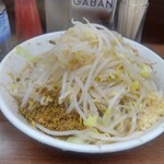ラーメン二郎 - 小ラーメン 麺少なめ ヤサイニンニクアレ