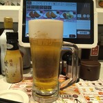 魚べい - 生ビール