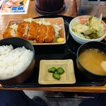 豊丸水産 - 【2021.3.29(月)】ワンコインランチ(チーズチキンカツ・並盛)500円