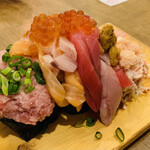 Daishousuisan - ぶっかけ寿司こぼれ盛り