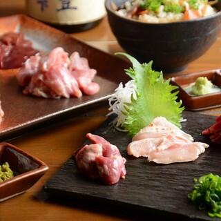 ◎“Nagoya Cochin Sashimi” can be enjoyed because it is fresh