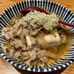 肉豆冨とレモンサワー 大衆食堂 安べゑ - 「肉豆腐（白）」399円也。
