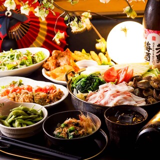 일본 각지의 식재료를 전해 ◎시기의 일품 요리를 즐겨 주세요.