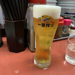 王餃子 - 生ビール