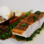 ラ・ヴァガボンド - ５-３）〈五島列島〉『姫鯛』のポワレ　シェリーヴィネガーソース　九十九里の蛤