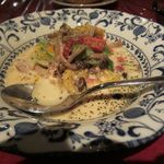 ダイニング ウメテイ - 鶏とキノコのクリーム煮