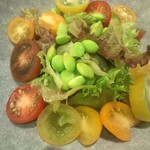おとや - 色々なトマトと豆のサラダ