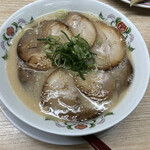 餃子の王将 - チャーシュー麺