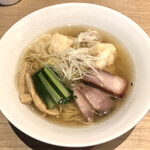 支那蕎麦 澤田 - 『白醤油二種の雲呑麺』