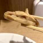 支那蕎麦 澤田 - メンマ　コリコリ♬