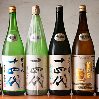 Although it is Ramen shop, we also carry rare sake.