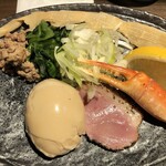 鴨出汁中華蕎麦 麺屋yoshiki - 蟹の濃厚つけ麺