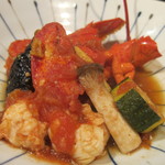 舞桜 - オマール海老と野菜のトマト煮