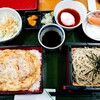 Teuchi Soba Umedaya - カツ重セット (1,155円・税込)