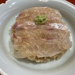 京都和久傳 - 鯛の黒寿し