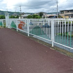 PAGE - 店の北側には、川沿いの遊歩道。