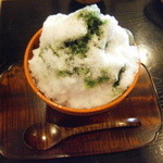 萬御菓子誂處 樫舎 - 樫舎の氷