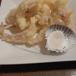 海光房 - ゲソを天ぷらに