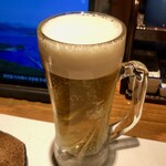 馳走 やまとや - 生ビール(中) サッポロ黒ラベル 580円(税込)