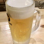 酒場亀甲stand - せんべろセットの生ビール