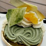 パティスリー ユウ ササゲ - ムラングシャンティ・ユズ抹茶