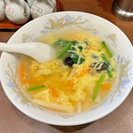 鶏舎 - 玉子スープ