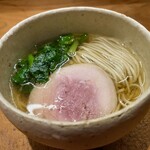 レストラン・カワサキ - 猪 鹿 鳥のチャーシューのラーメン