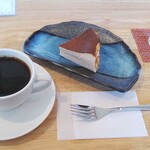 Otoya - コーヒー(ブレンド)+おとやのチーズケーキ