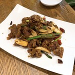 蜀味軒 - ラム肉のクミン炒め