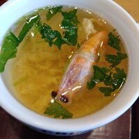 新宿割烹 中嶋 - 甘えびのお吸い物(お取り寄せ)