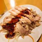 中華料理 台湾グルメ - 蒸し鶏のピリ辛ソース