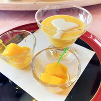 中華料理 桃李 - マンゴープリン＆アップルマンゴー
