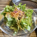 焼肉 べこ亭 - 楓御膳のサラダ