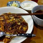 紅梅軒 - 料理写真:麻婆豆腐焼きそば