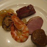 前菜です…どれも美味しい