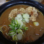 ふじ - カレーそば＋から揚げ