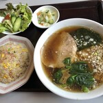 Mikado Chiyainizu Resutoran - ラーメン＆チャーハンセット